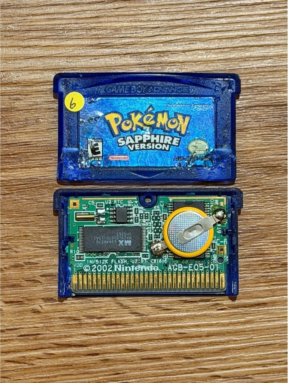 Pokémon Sapphire for Gameboy advance